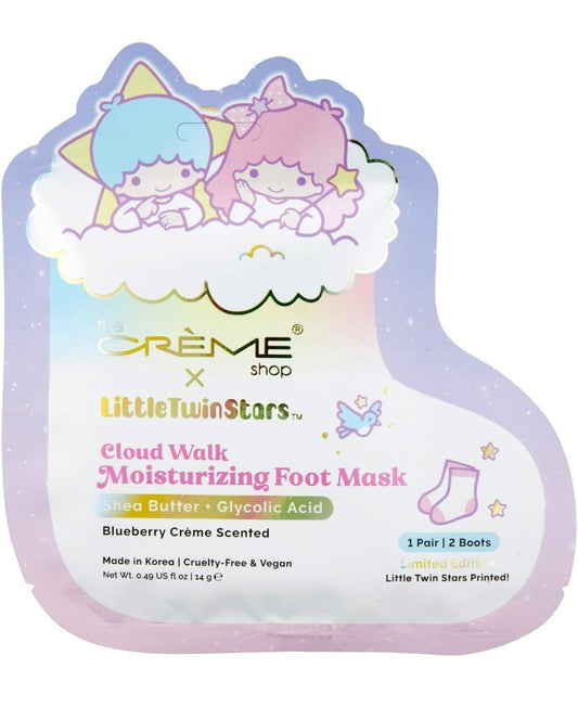 The Creme Shop Little Twin Stars Cloud Walk Moisturizing Foot Masks