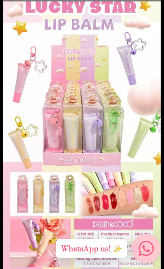 Kevin & Coco brand keychain lip balm 3 for $10