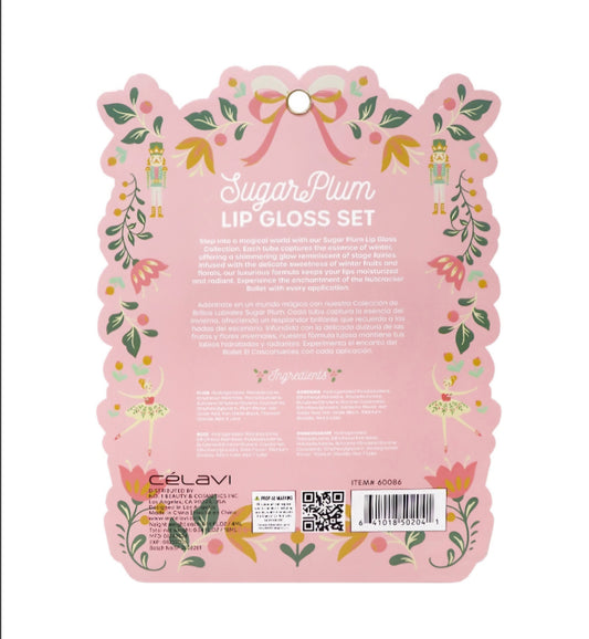 Celavi LIP GLOSS SET  NUTCRACKER BALLET