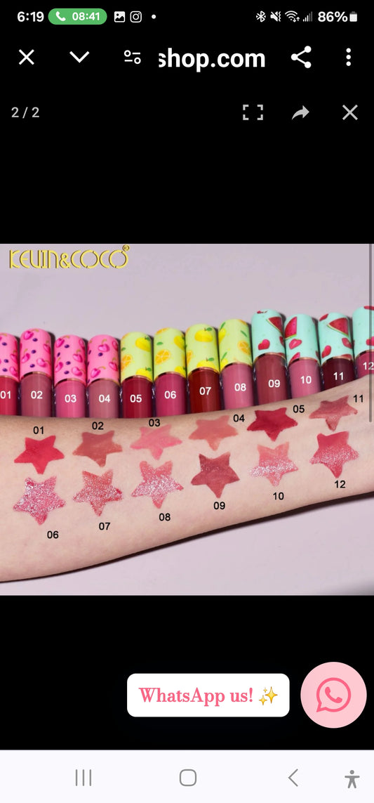 Kevin & Coco Mini Lipgloss Set