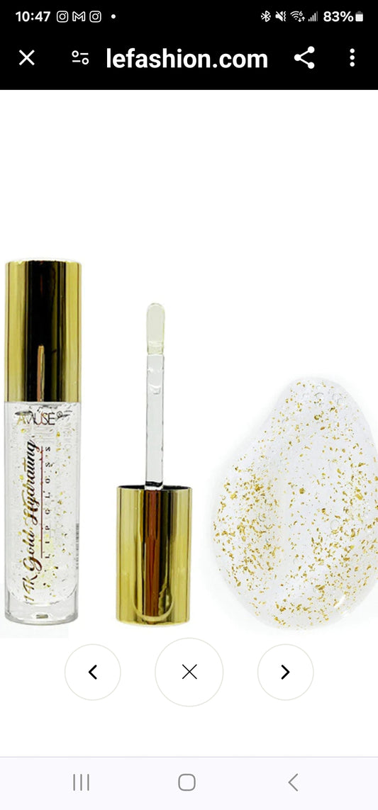 14K Gold Hydrating Lip Gloss